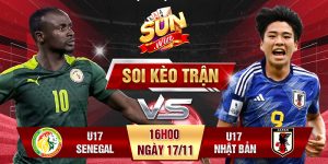 soi kèo trận u17 senegal vs u17 nhật bản